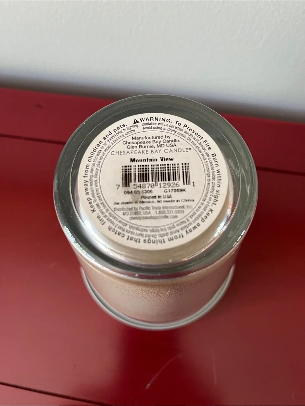 Chesapeake Bay Candle - Mountain View Scent